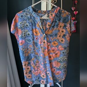 Amour Vert Renata Washable Silk Blouse